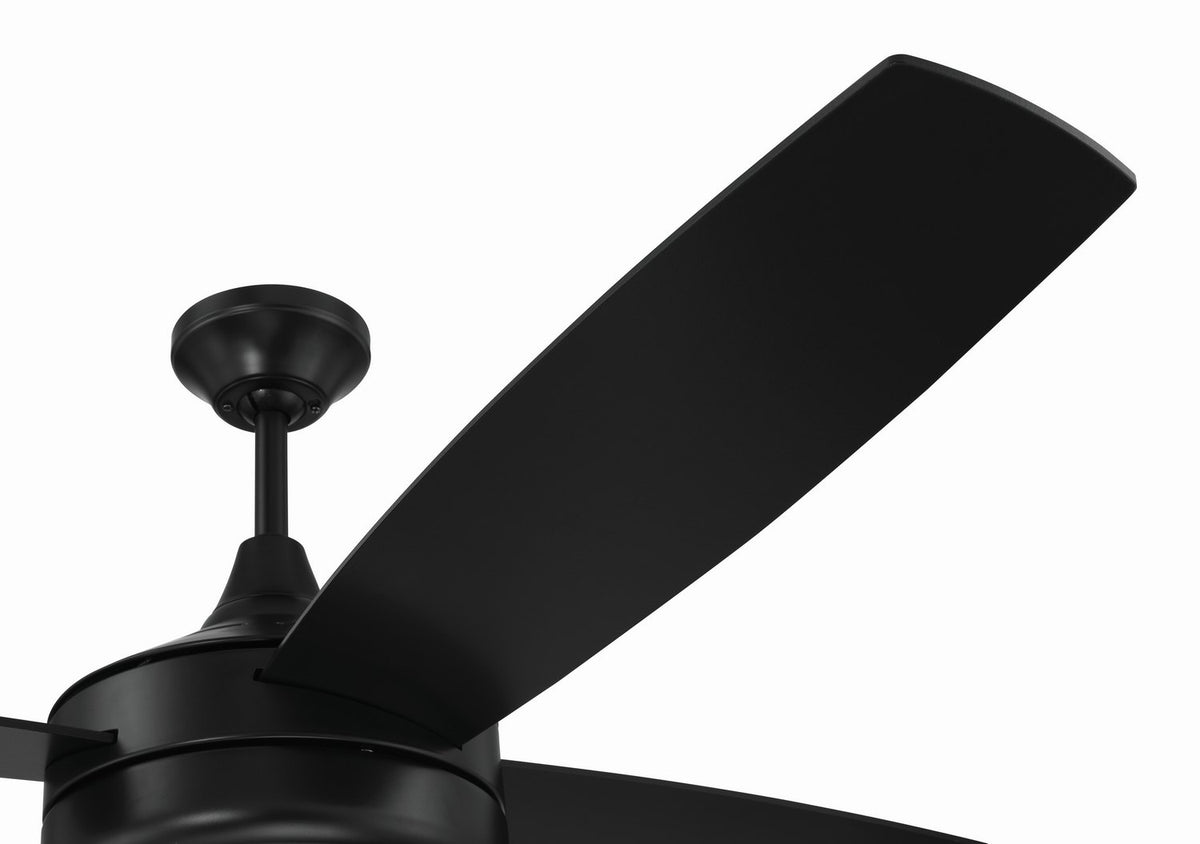 Craftmade - PHZ52FB4 - 52" Ceiling Fan - Phaze II 4- Blade - Flat Black