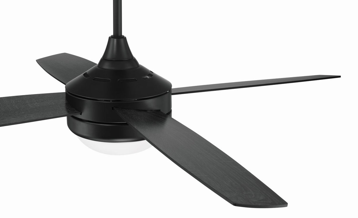 Craftmade - PHZ52FB4 - 52" Ceiling Fan - Phaze II 4- Blade - Flat Black