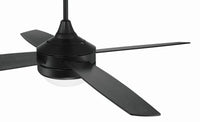 Craftmade - PHZ52FB4 - 52" Ceiling Fan - Phaze II 4- Blade - Flat Black