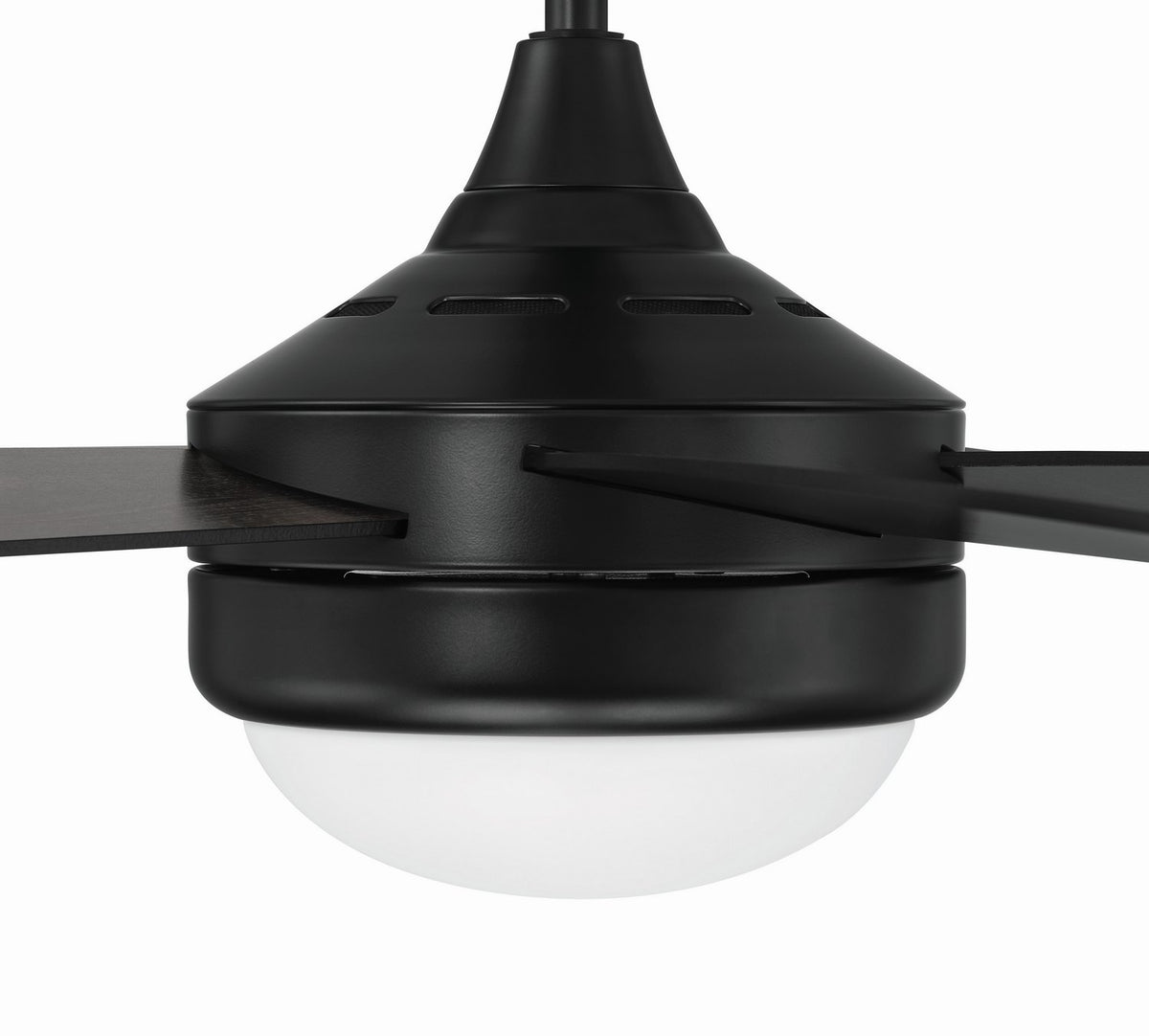 Craftmade - PHZ52FB5 - 52" Ceiling Fan - Phaze II 5- Blade - Flat Black