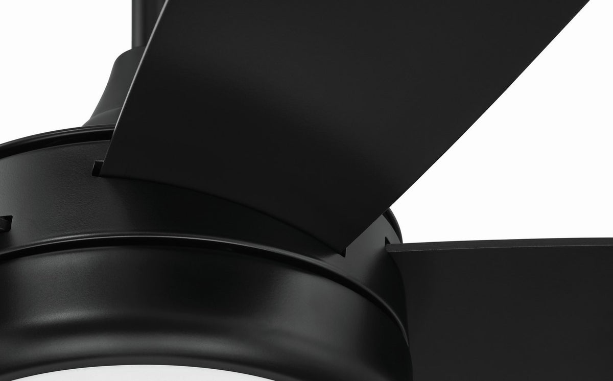 Craftmade - PHZ52FB5 - 52" Ceiling Fan - Phaze II 5- Blade - Flat Black
