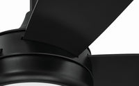 Craftmade - PHZ52FB5 - 52" Ceiling Fan - Phaze II 5- Blade - Flat Black