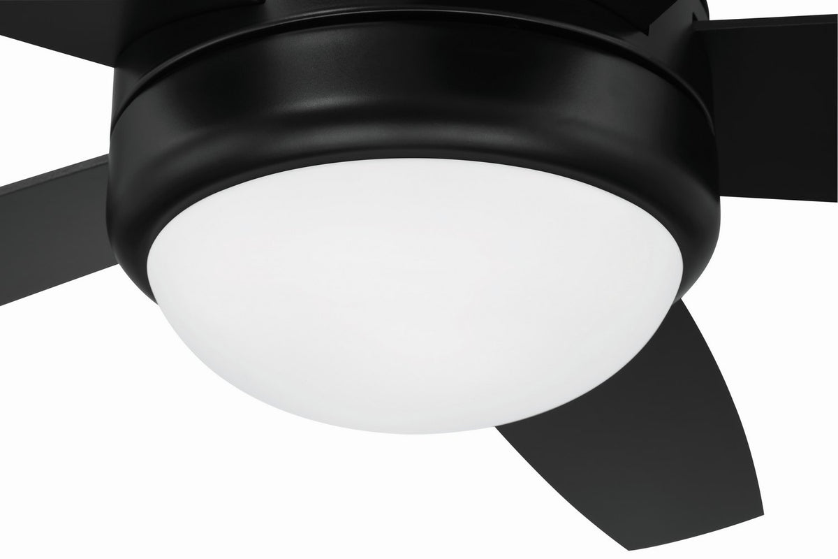 Craftmade - PHZ52FB5 - 52" Ceiling Fan - Phaze II 5- Blade - Flat Black