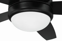 Craftmade - PHZ52FB5 - 52" Ceiling Fan - Phaze II 5- Blade - Flat Black