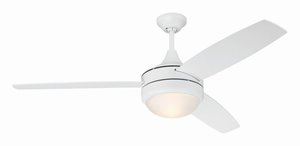 Craftmade - PHZ52W3 - 52" Ceiling Fan - Phaze II 3-Blade - White