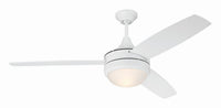 Craftmade - PHZ52W3 - 52" Ceiling Fan - Phaze II 3-Blade - White