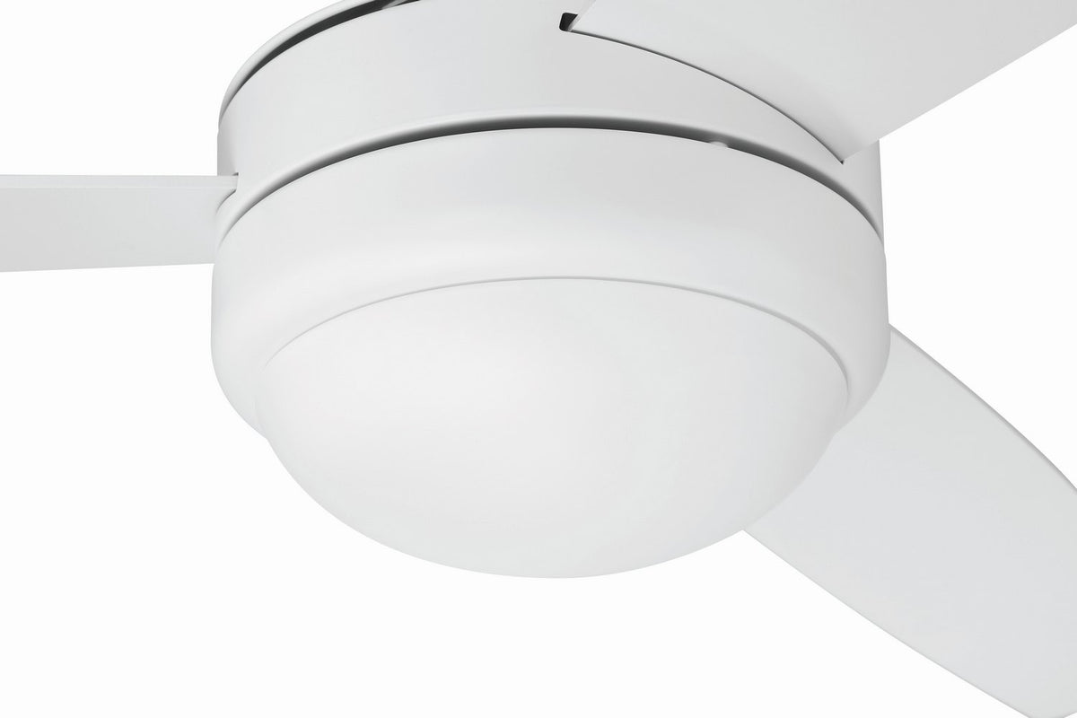 Craftmade - PHZ52W3 - 52" Ceiling Fan - Phaze II 3-Blade - White