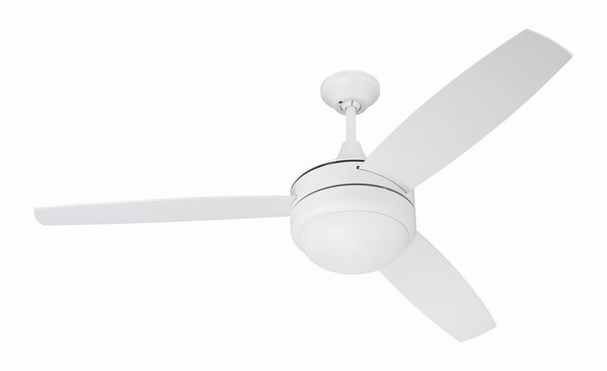 Craftmade - PHZ52W3 - 52" Ceiling Fan - Phaze II 3-Blade - White