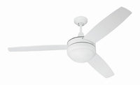 Craftmade - PHZ52W3 - 52" Ceiling Fan - Phaze II 3-Blade - White