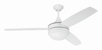 Craftmade - PHZ52W3 - 52" Ceiling Fan - Phaze II 3-Blade - White