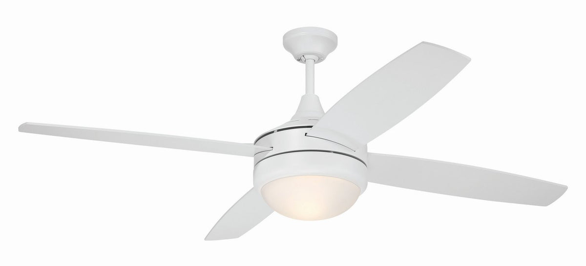 Craftmade - PHZ52W4 - 52" Ceiling Fan - Phaze II 4- Blade - White