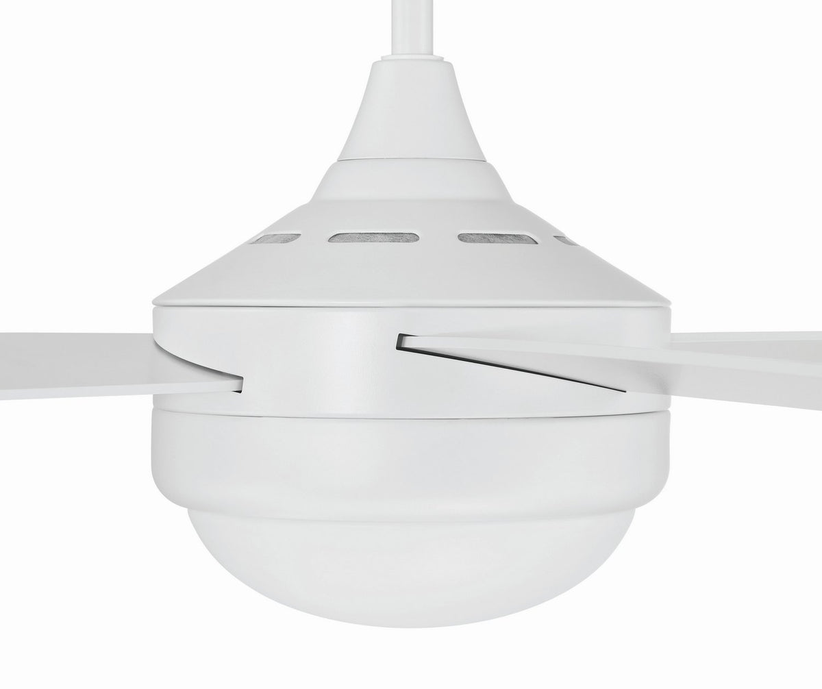 Craftmade - PHZ52W4 - 52" Ceiling Fan - Phaze II 4- Blade - White