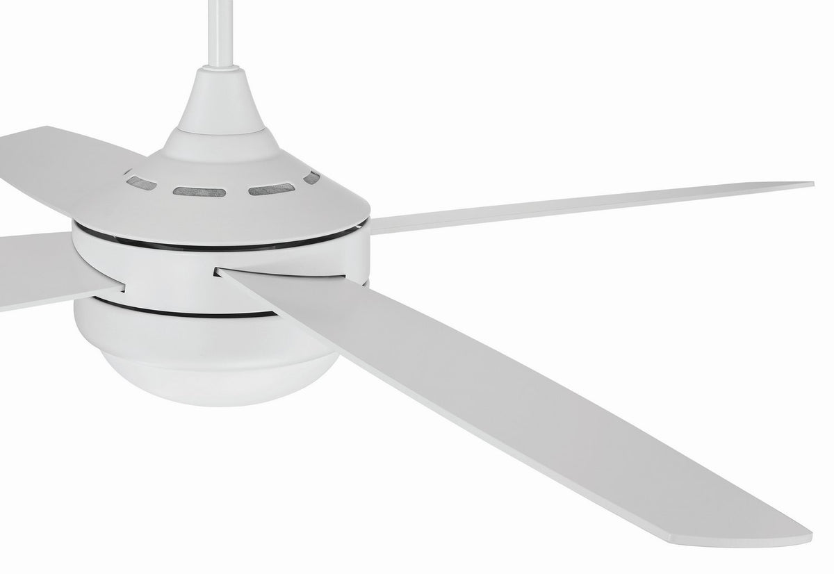 Craftmade - PHZ52W4 - 52" Ceiling Fan - Phaze II 4- Blade - White