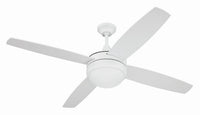 Craftmade - PHZ52W4 - 52" Ceiling Fan - Phaze II 4- Blade - White