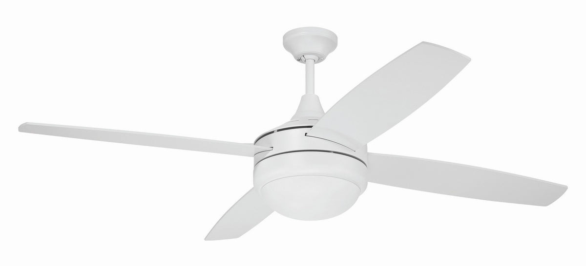 Craftmade - PHZ52W4 - 52" Ceiling Fan - Phaze II 4- Blade - White