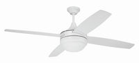 Craftmade - PHZ52W4 - 52" Ceiling Fan - Phaze II 4- Blade - White