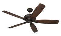 Craftmade - SNT60ESP5 - 60" Ceiling Fan - Santori 60 Indoor/Outdoor - Espresso