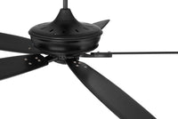 Craftmade - SNT60FB5 - 60" Ceiling Fan - Santori 60 Indoor/Outdoor - Flat Black