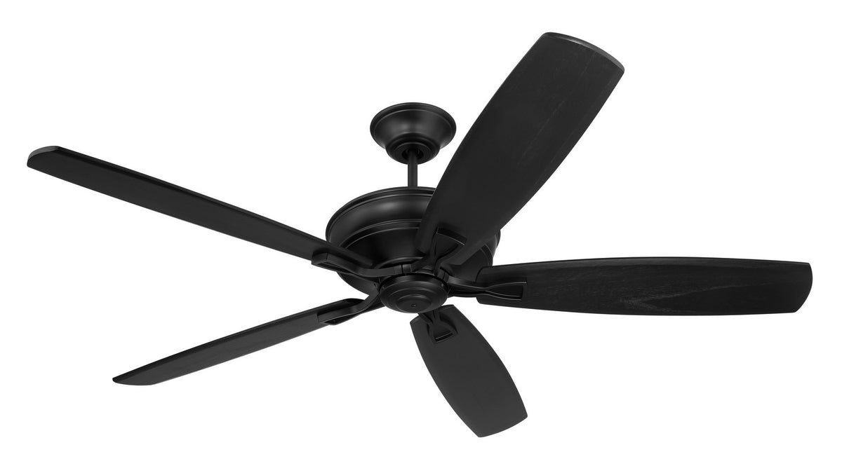 Craftmade - SNT60FB5 - 60" Ceiling Fan - Santori 60 Indoor/Outdoor - Flat Black