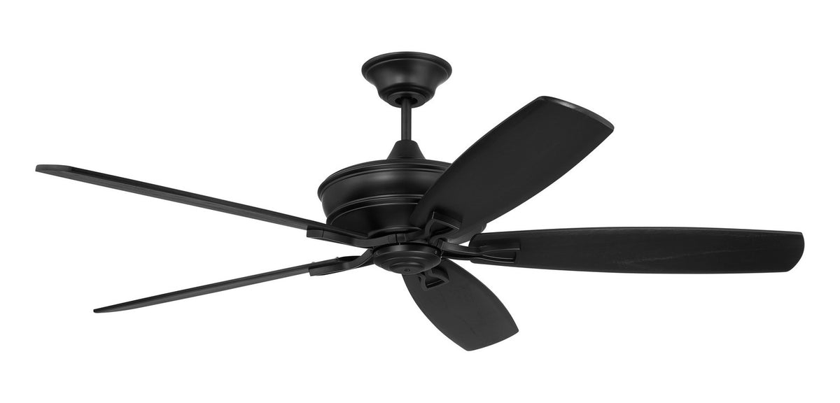 Craftmade - SNT60FB5 - 60" Ceiling Fan - Santori 60 Indoor/Outdoor - Flat Black