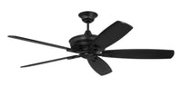 Craftmade - SNT60FB5 - 60" Ceiling Fan - Santori 60 Indoor/Outdoor - Flat Black
