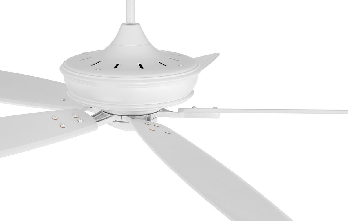 Craftmade - SNT60MWW5 - 60" Ceiling Fan - Santori 60 Indoor/Outdoor - Matte White