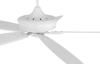 Craftmade - SNT60MWW5 - 60" Ceiling Fan - Santori 60 Indoor/Outdoor - Matte White