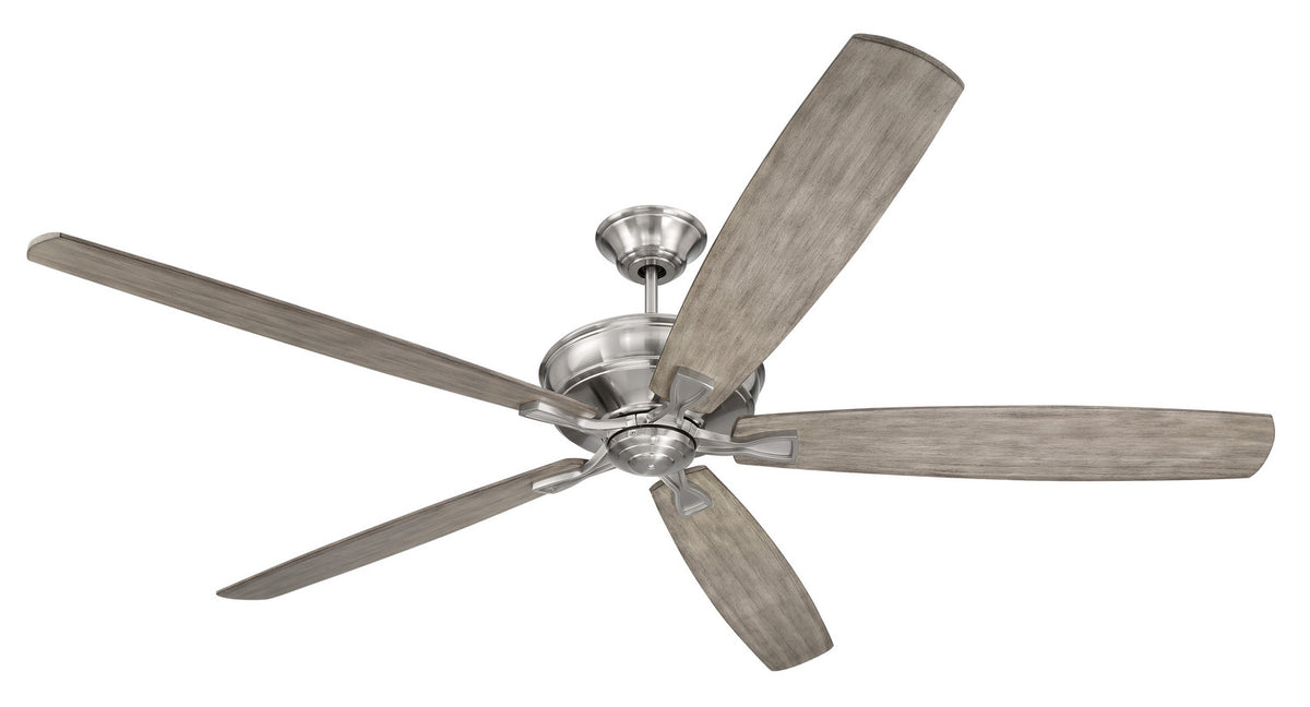 Craftmade - SNT72BNK5 - 72" Ceiling Fan - Santori 72 - Brushed Polished Nickel