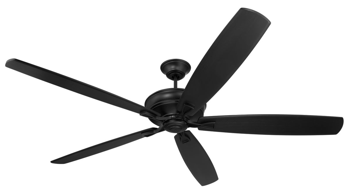 Craftmade - SNT72FB5 - 72" Ceiling Fan - Santori 72 Indoor/Outdoor - Flat Black