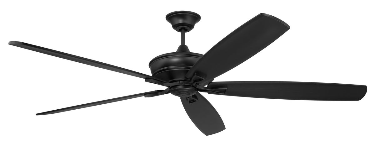 Craftmade - SNT72FB5 - 72" Ceiling Fan - Santori 72 Indoor/Outdoor - Flat Black