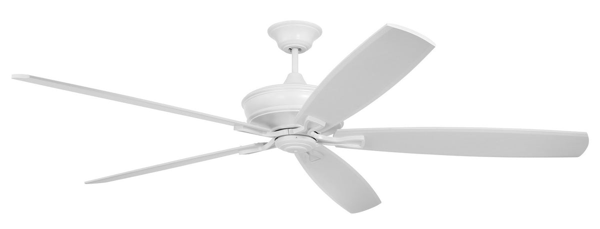 Craftmade - SNT72MWW5 - 72" Ceiling Fan - Santori 72 Indoor/Outdoor - Matte White