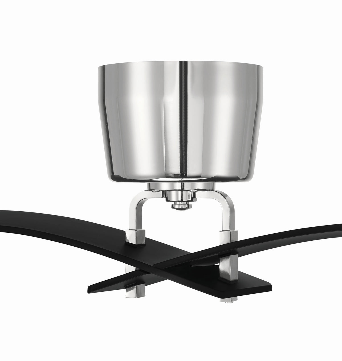 Craftmade - TRN52FBPLN2 - 52" Ceiling Fan - Tern - Flat Black / Polished Nickel