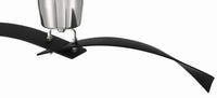 Craftmade - TRN52FBPLN2 - 52" Ceiling Fan - Tern - Flat Black / Polished Nickel