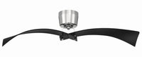 Craftmade - TRN52FBPLN2 - 52" Ceiling Fan - Tern - Flat Black / Polished Nickel