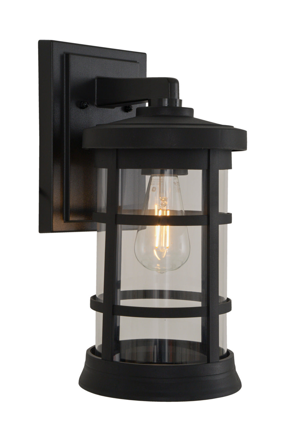 Craftmade - ZA2314-TB-C - One Light Outdoor Lantern - Resilience Lanterns - Textured Black