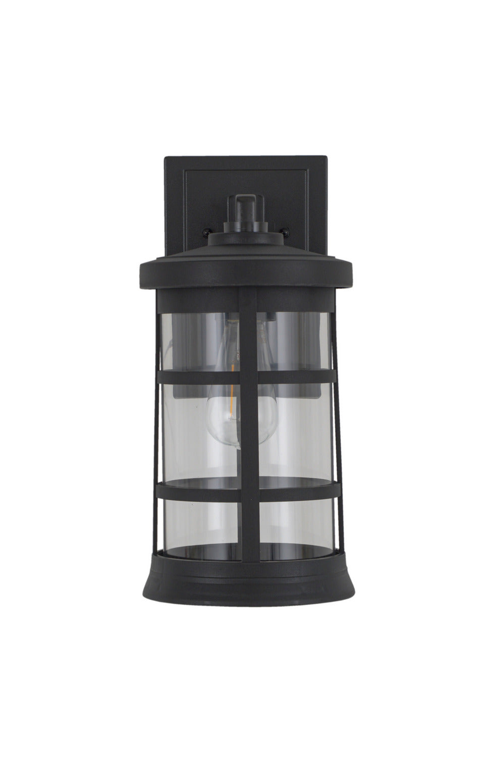 Craftmade - ZA2314-TB-C - One Light Outdoor Lantern - Resilience Lanterns - Textured Black