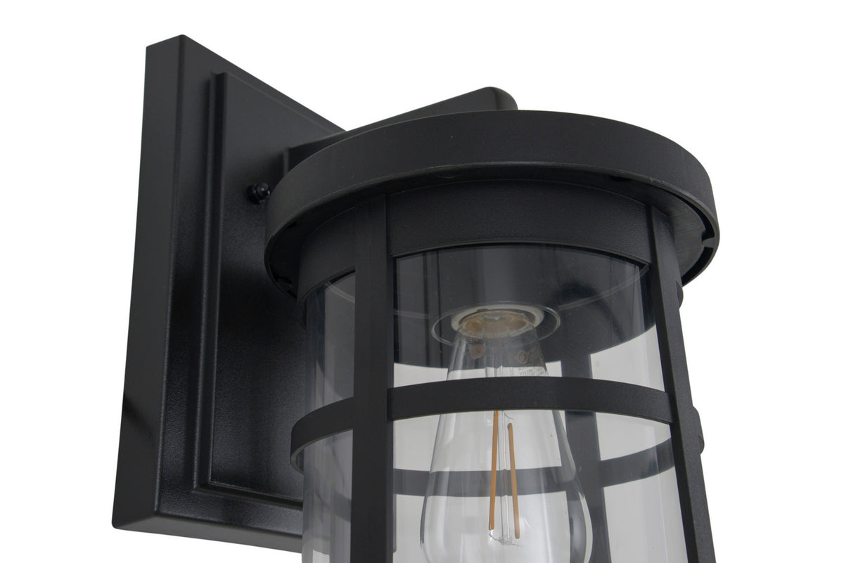 Craftmade - ZA2314-TB-C - One Light Outdoor Lantern - Resilience Lanterns - Textured Black