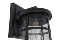 Craftmade - ZA2314-TB-C - One Light Outdoor Lantern - Resilience Lanterns - Textured Black