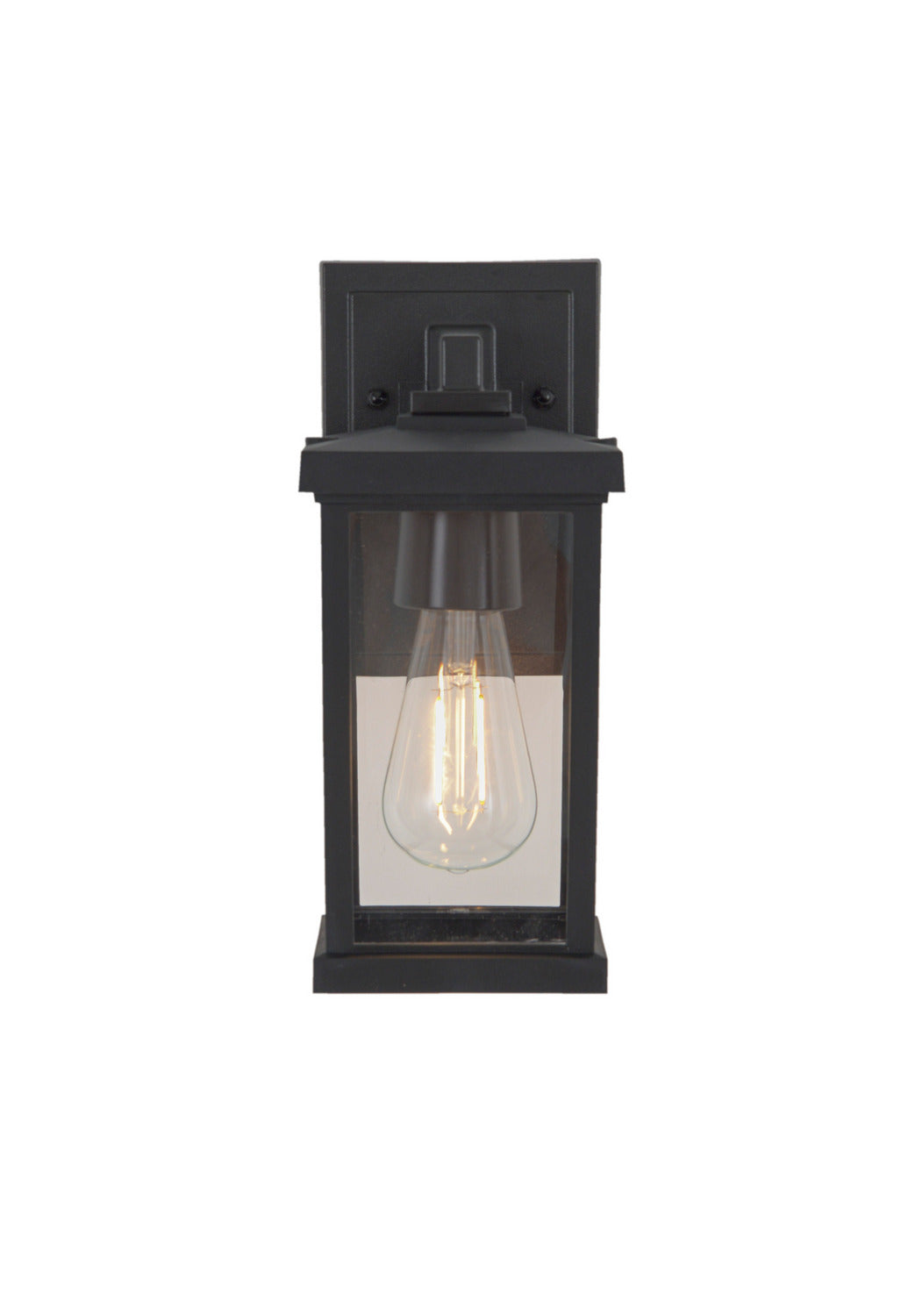 Craftmade - ZA2404-TB-C - One Light Outdoor Lantern - Resilience Lanterns - Textured Black
