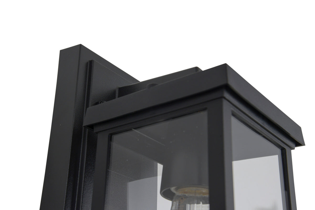 Craftmade - ZA2404-TB-C - One Light Outdoor Lantern - Resilience Lanterns - Textured Black