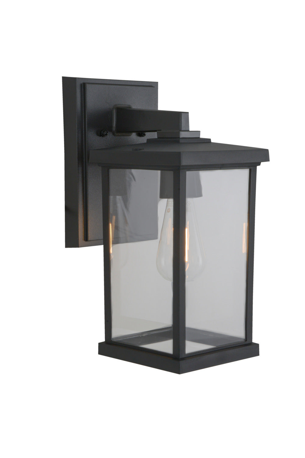 Craftmade - ZA2414-TB-C - One Light Outdoor Lantern - Resilience Lanterns - Textured Black