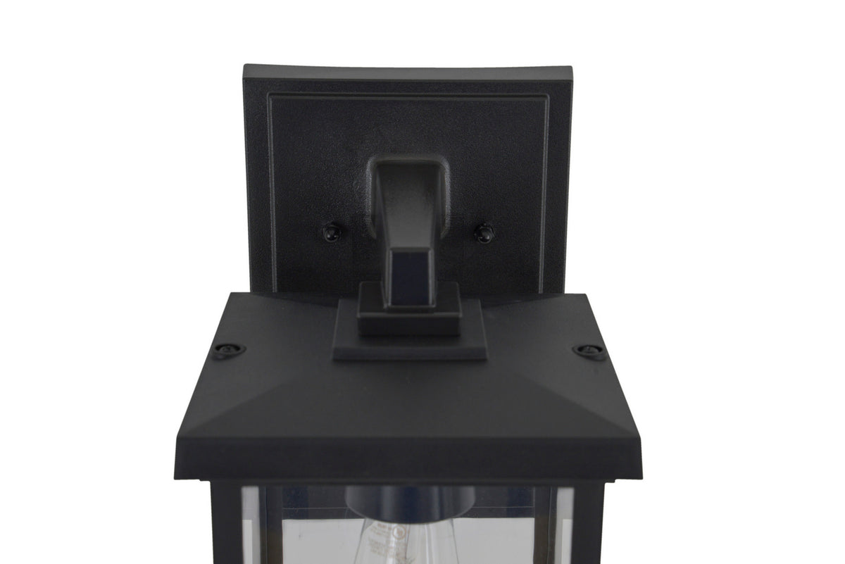 Craftmade - ZA2414-TB-C - One Light Outdoor Lantern - Resilience Lanterns - Textured Black