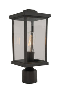 Craftmade - ZA2415-BZ-C - One Light Post Mount - Resilience Lanterns - Bronze
