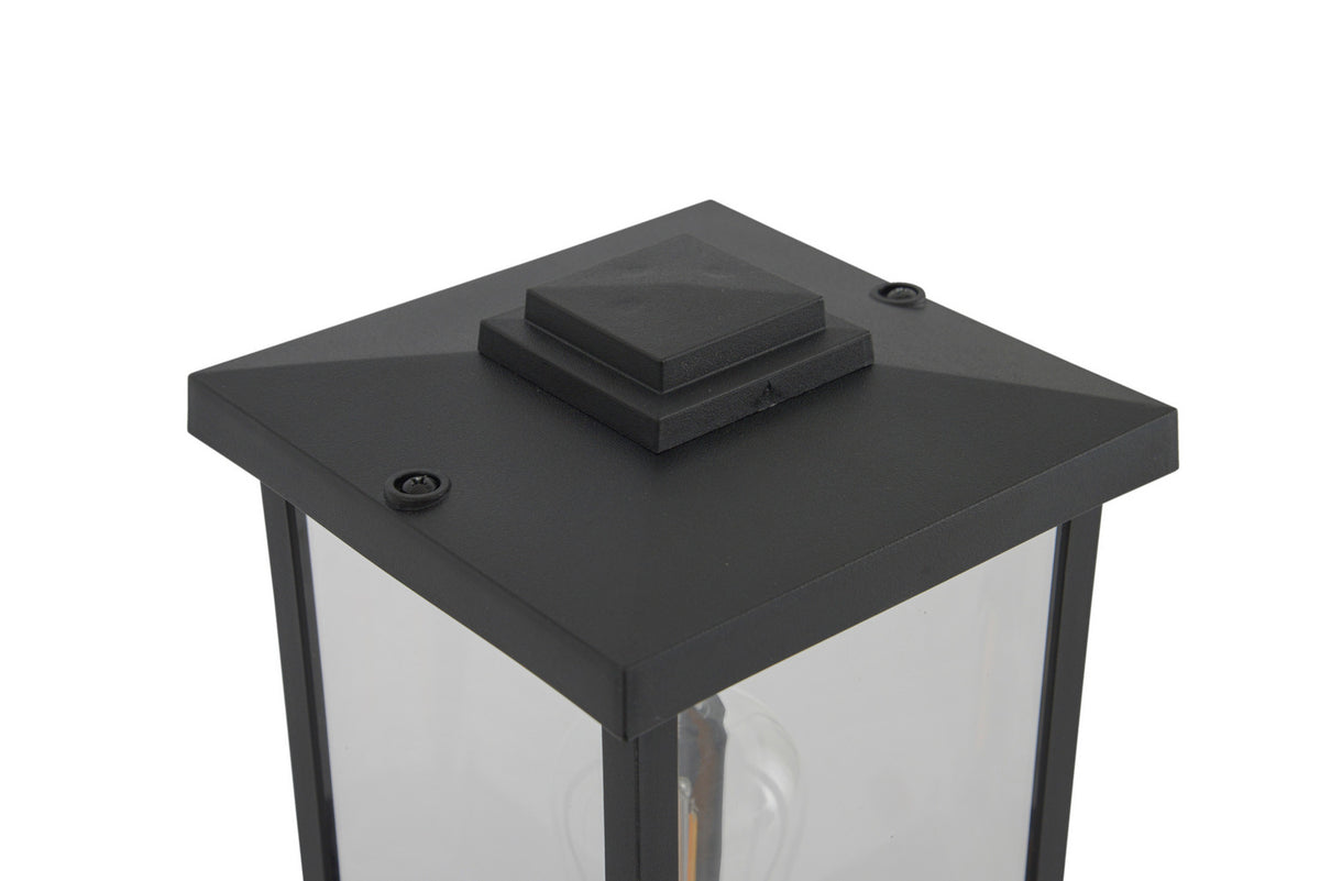 Craftmade - ZA2415-TB-C - One Light Post Mount - Resilience Lanterns - Textured Black