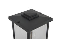 Craftmade - ZA2415-TB-C - One Light Post Mount - Resilience Lanterns - Textured Black