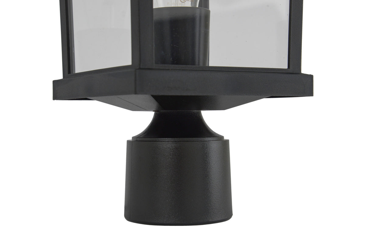 Craftmade - ZA2415-TB-C - One Light Post Mount - Resilience Lanterns - Textured Black