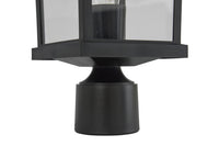Craftmade - ZA2415-TB-C - One Light Post Mount - Resilience Lanterns - Textured Black