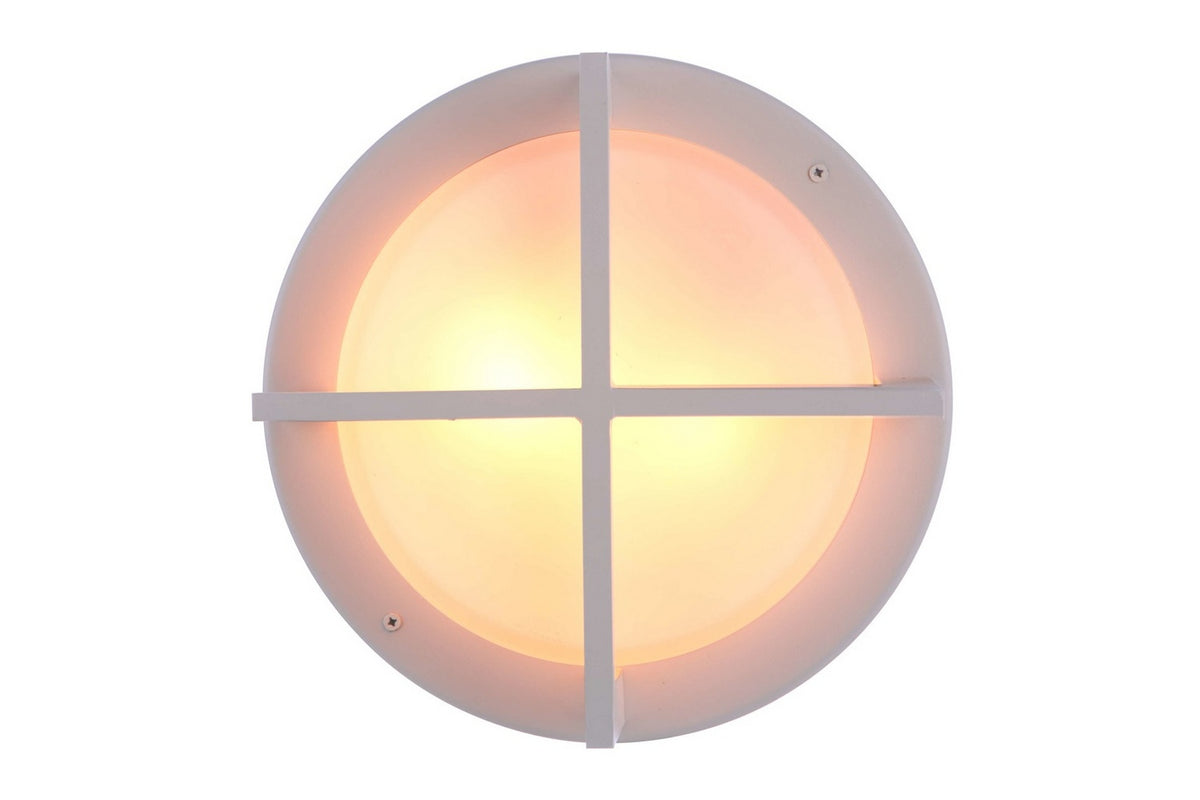 Craftmade - ZA5912-TW - Two Light Outdoor Bulkhead - Bulkhead Round - Textured White