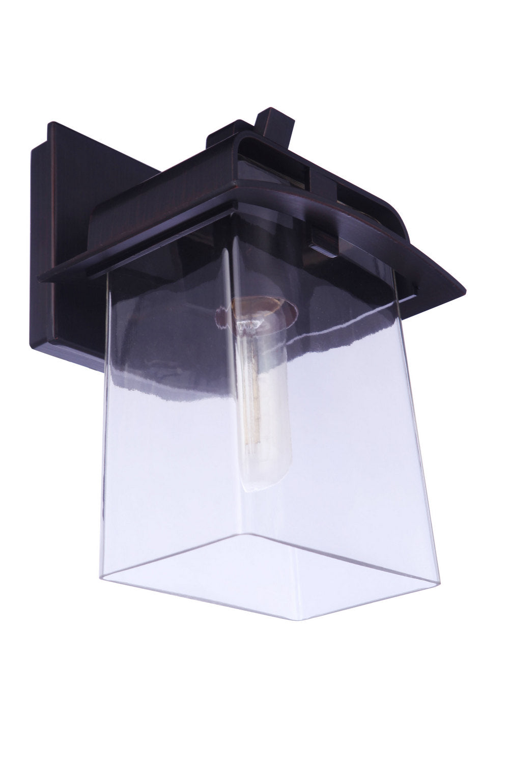 Craftmade - ZA6004-ABZ - One Light Outdoor Lantern - Smithy - Aged Bronze Brushed