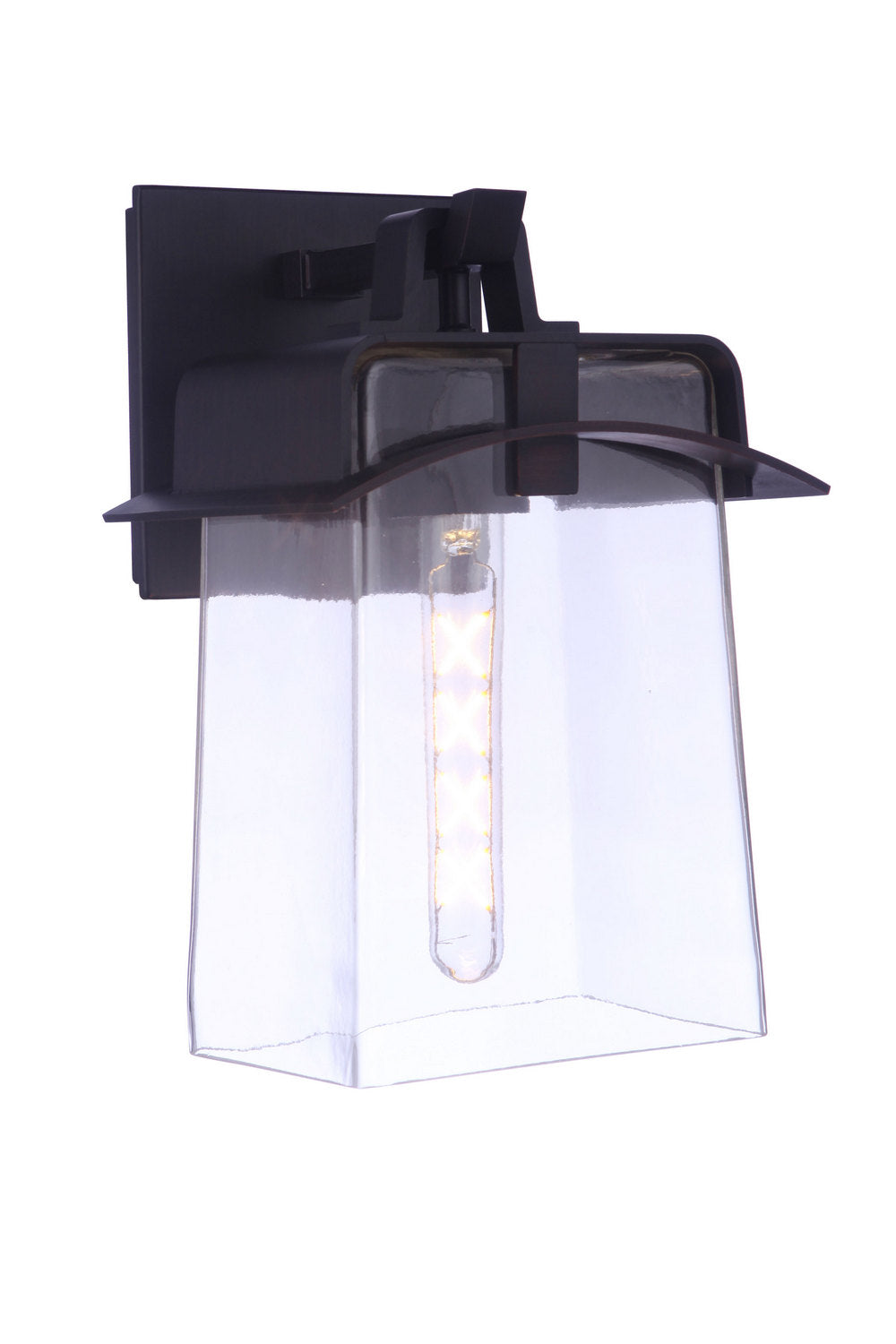 Craftmade - ZA6014-ABZ - One Light Outdoor Lantern - Smithy - Aged Bronze Brushed